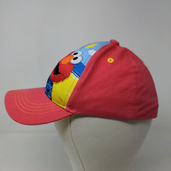 Sesame Street Boy's Snapback Hat Red 100% Cotton Elmo Vacation Graphic - Picture 4 of 10